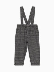 Hank Flannel Pants With Suspenders