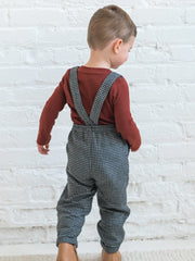 Hank Flannel Pants With Suspenders