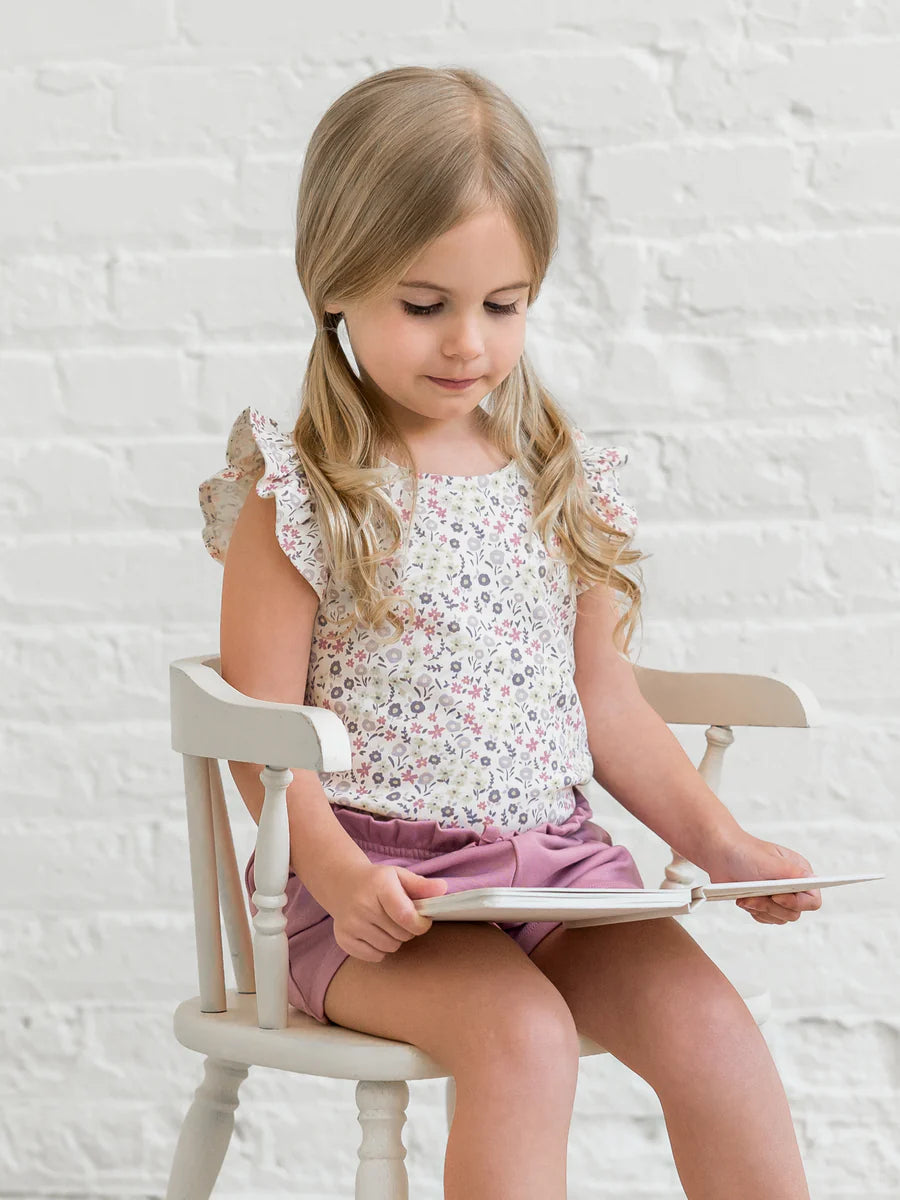 Ella Ruffle Sleeve Tank