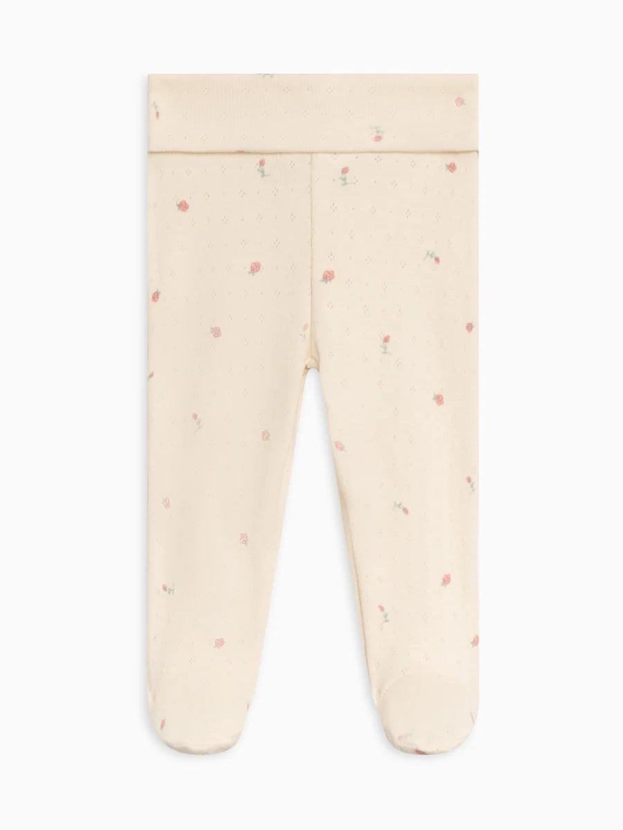 Chloe Pointelle Footed Pants